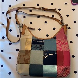 Coach Patchwork Shoulder Bag